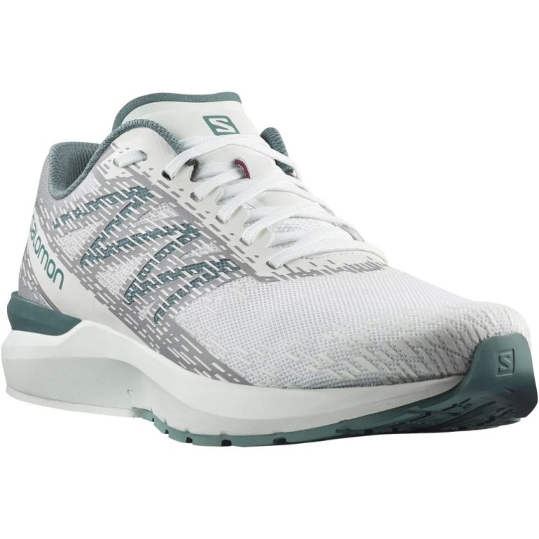 White / Grey Salomon Sonic 5 Balance Men's Running Shoes | IE FJ5430